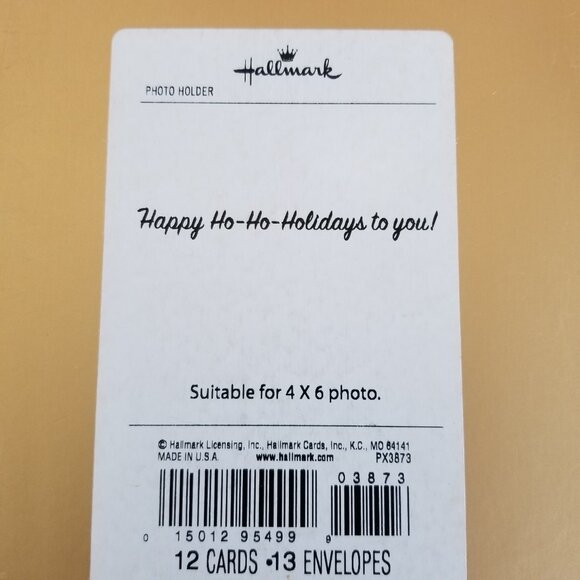 NEW Hallmark Boxed Christmas Greetings Photo-Holder Cards with Envelopes - Picture 9 of 10